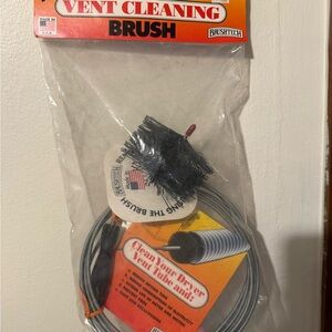 Black brush dryer Vent Cleaning Tool